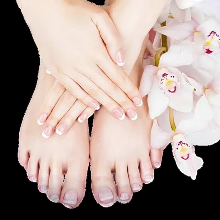 Manicure and pedicure