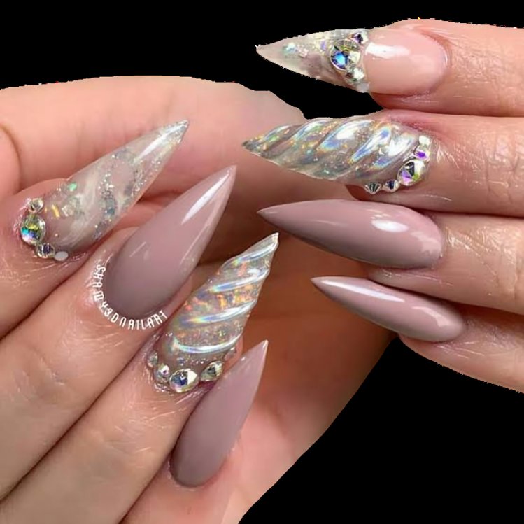 Nail art and acrylics